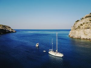 Greece yacht