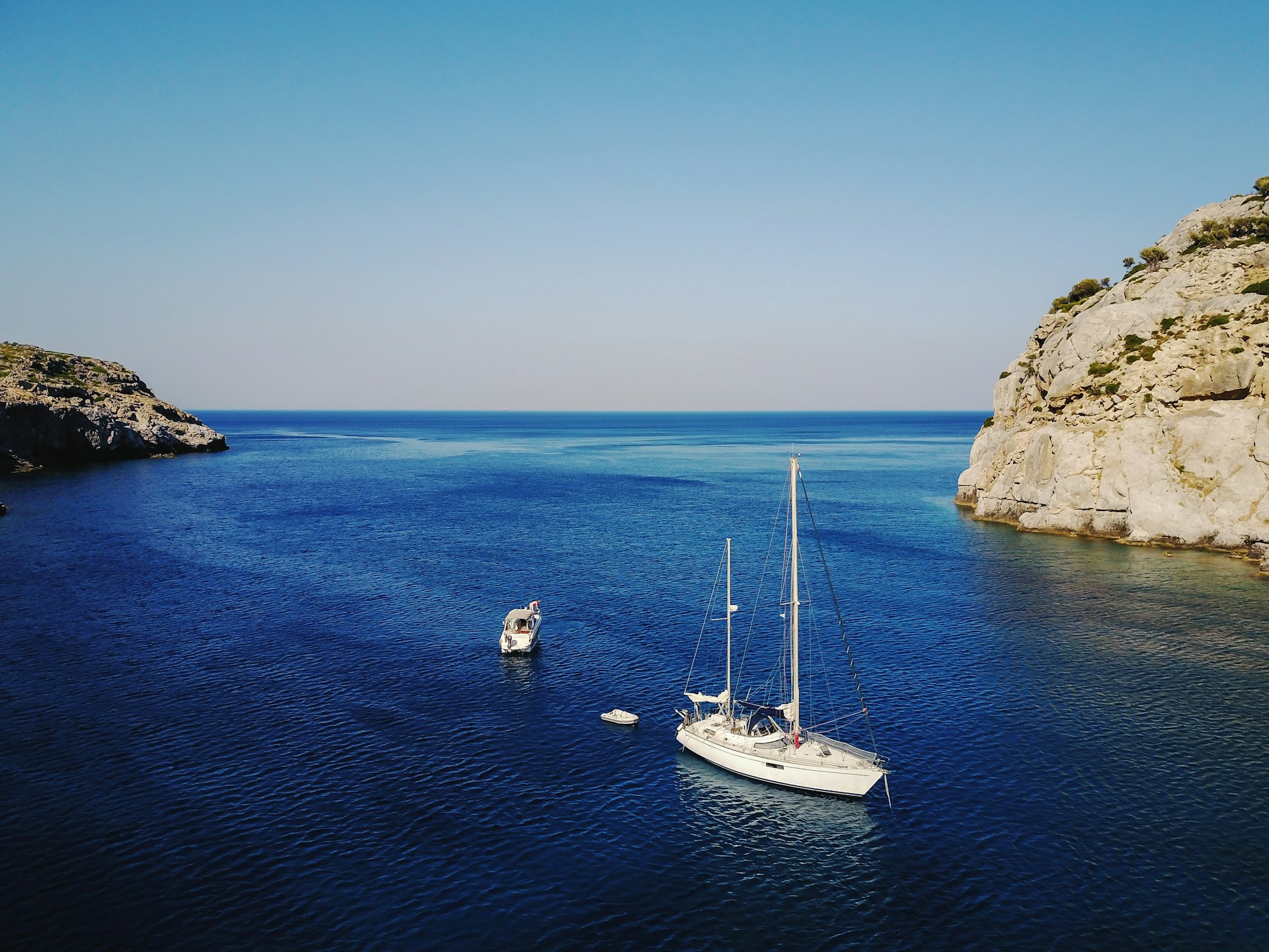 Greece yacht